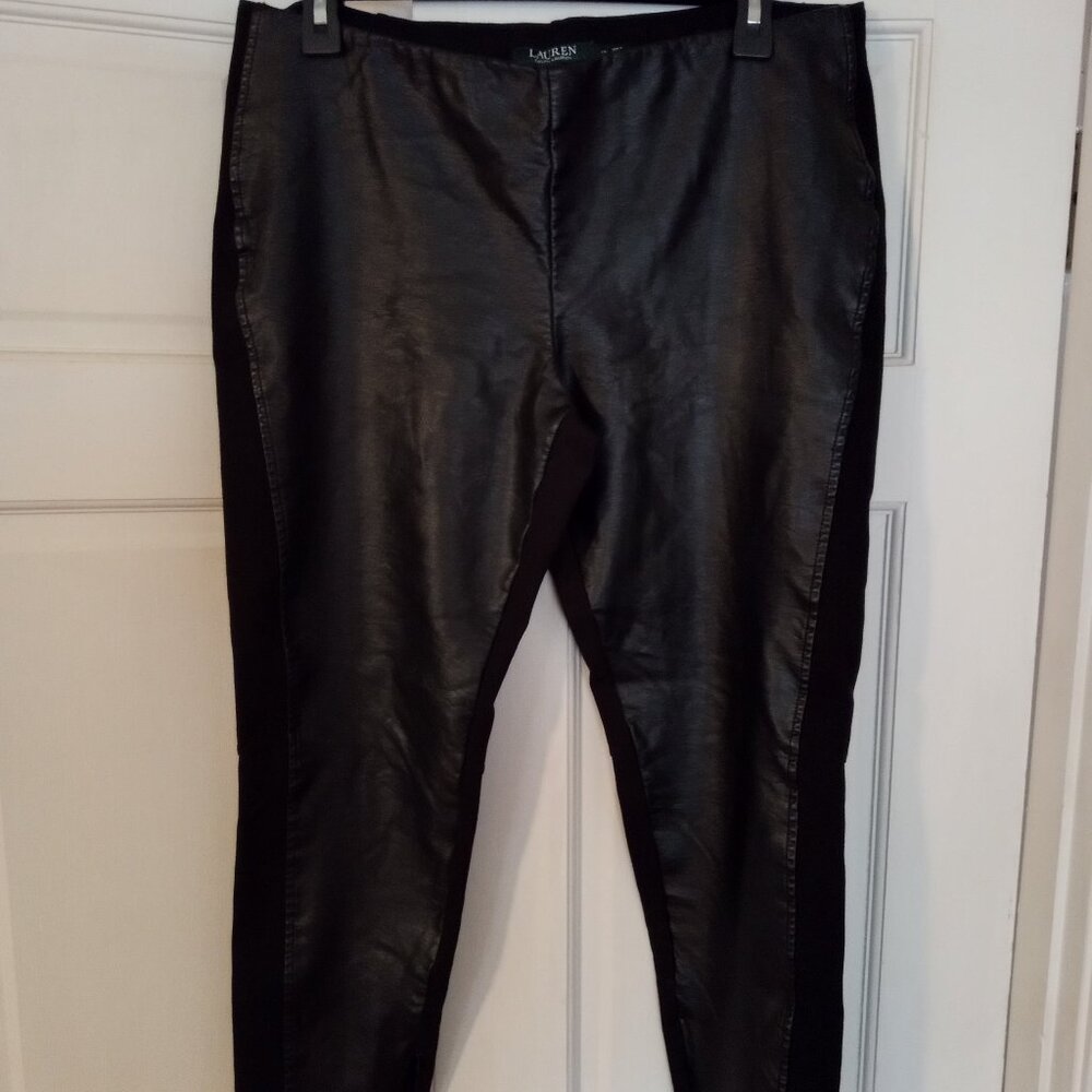 Ralph Lauren Faux Leather Pants